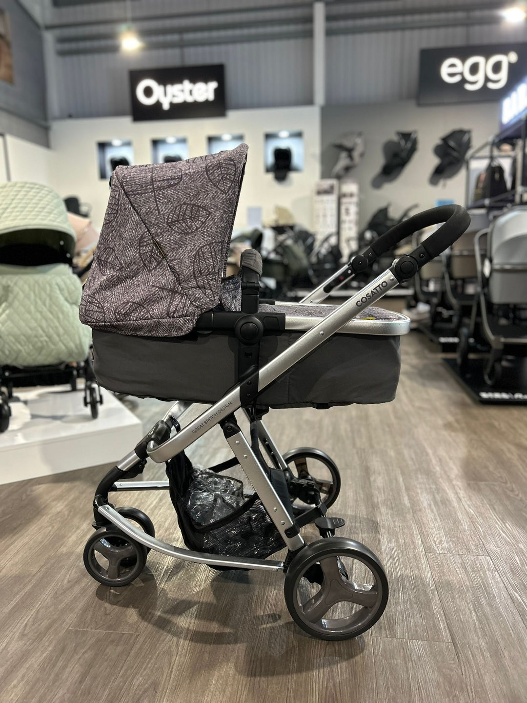 PRE LOVED Cosatto Giggle 2in1 Pram & Pushchair – Dawn Chorus