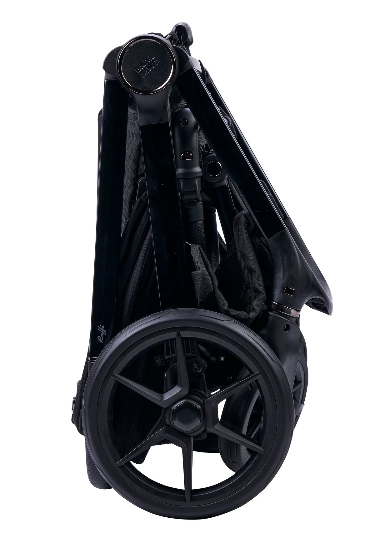 Bababing Raffi MKII 18 Piece Travel System, Home & Feeding Bundle - Satin Black