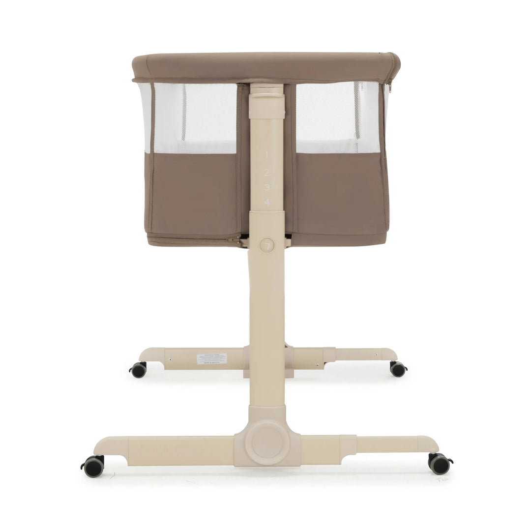 Babymore Neera Bedside Crib – Mocha