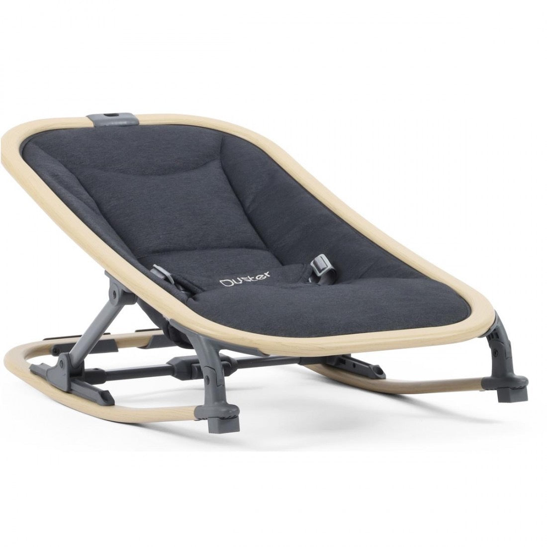 Oyster Rocker Chair - Carbonite