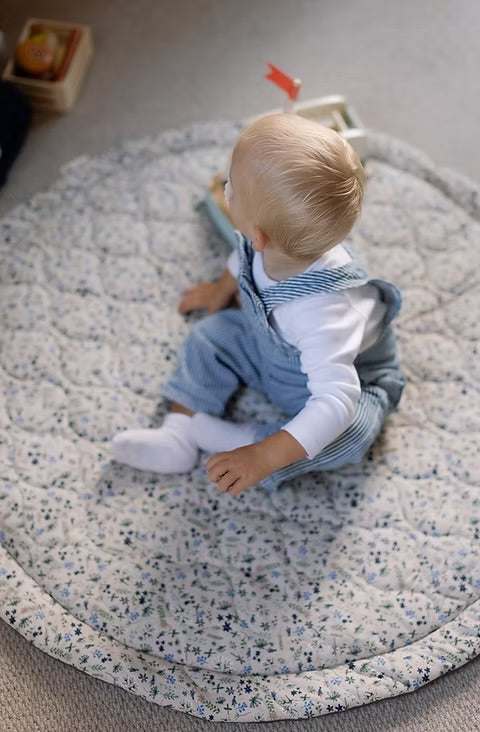 Ralphie Bear Quilted Playmat - Wildflower