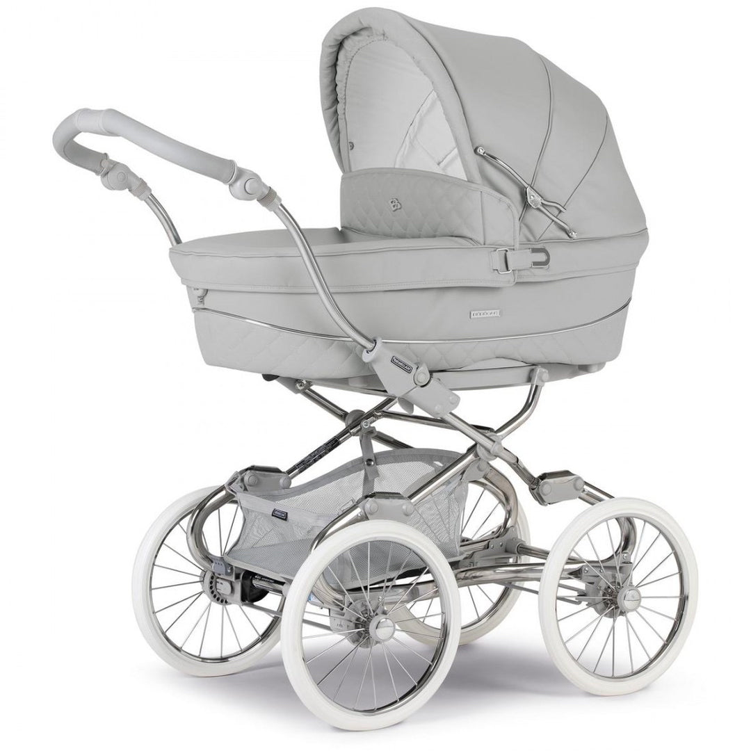 Bebecar Stylo Class+ Special 3 in 1 Pram + Raincover - Calm Grey