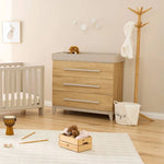 Tutti Bambini Misha Hallee 2 Piece Room Set - Mushroom/Golden Oak