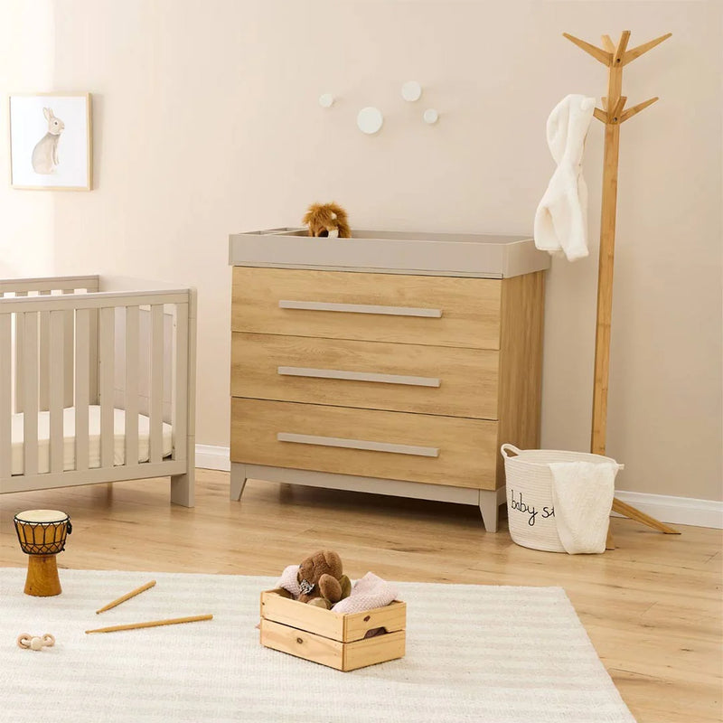 Tutti Bambini Misha Hallee 2 Piece Room Set - Mushroom/Golden Oak