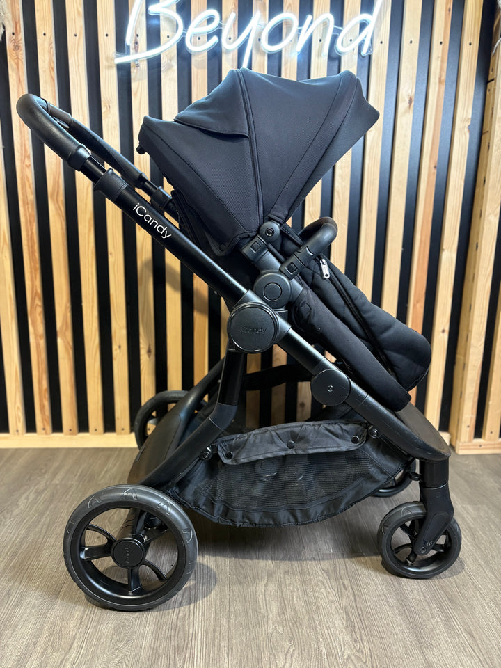 PRE LOVED iCandy Orange3 Pram + Pushchair - Black