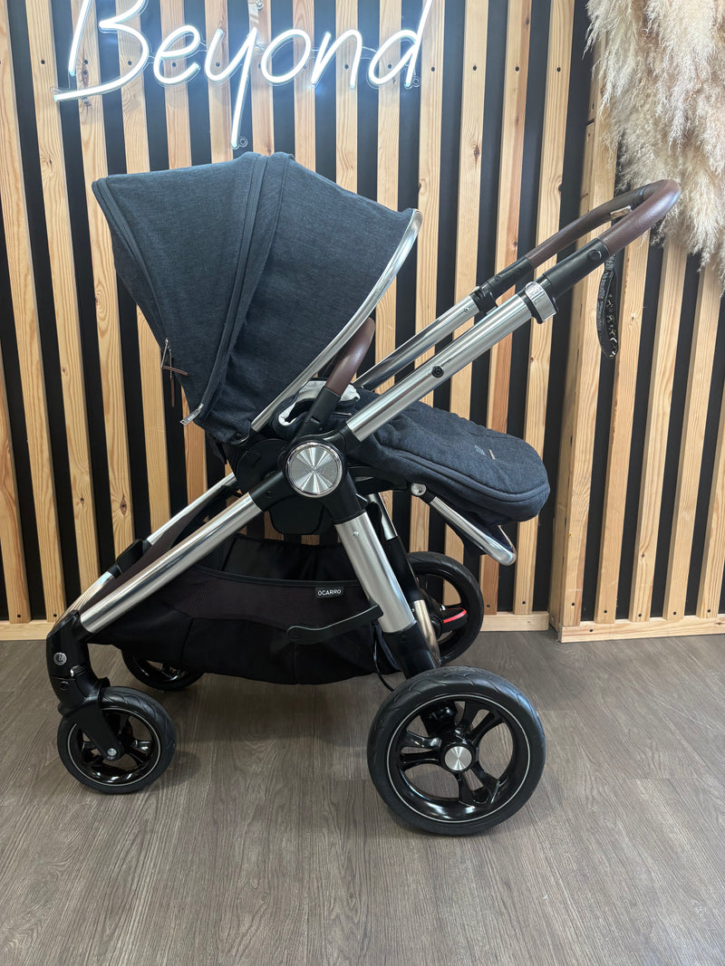 PRE LOVED Mamas & Papas Ocarro 2-in-1 Travel System - Navy Flannel