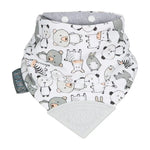 Cheeky Chompers Neckerchew Teething Dribble Bib - Panda Pals