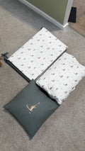 EX DISPLAY Funnababy Dino Cot Bedding Set