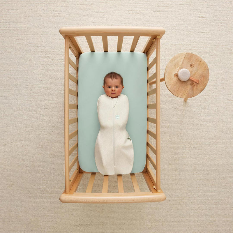 ergoPouch Organic All Year Cocoon Swaddle 1 Tog Sleeping Bag - Oatmeal