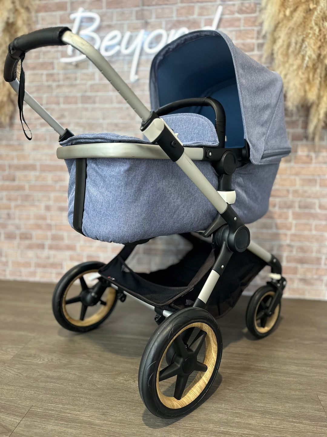 PRE LOVED Bugaboo Fox - Blue Melange