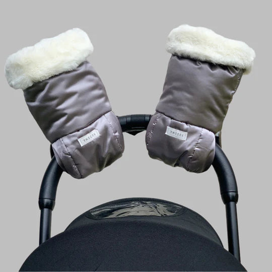 Hudoma Luxury Pram Gloves - Soho Silver