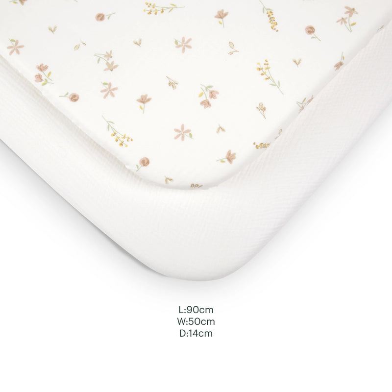 CuddleCo Universal Crib/Co-Sleeper Bedding Set - Meadow