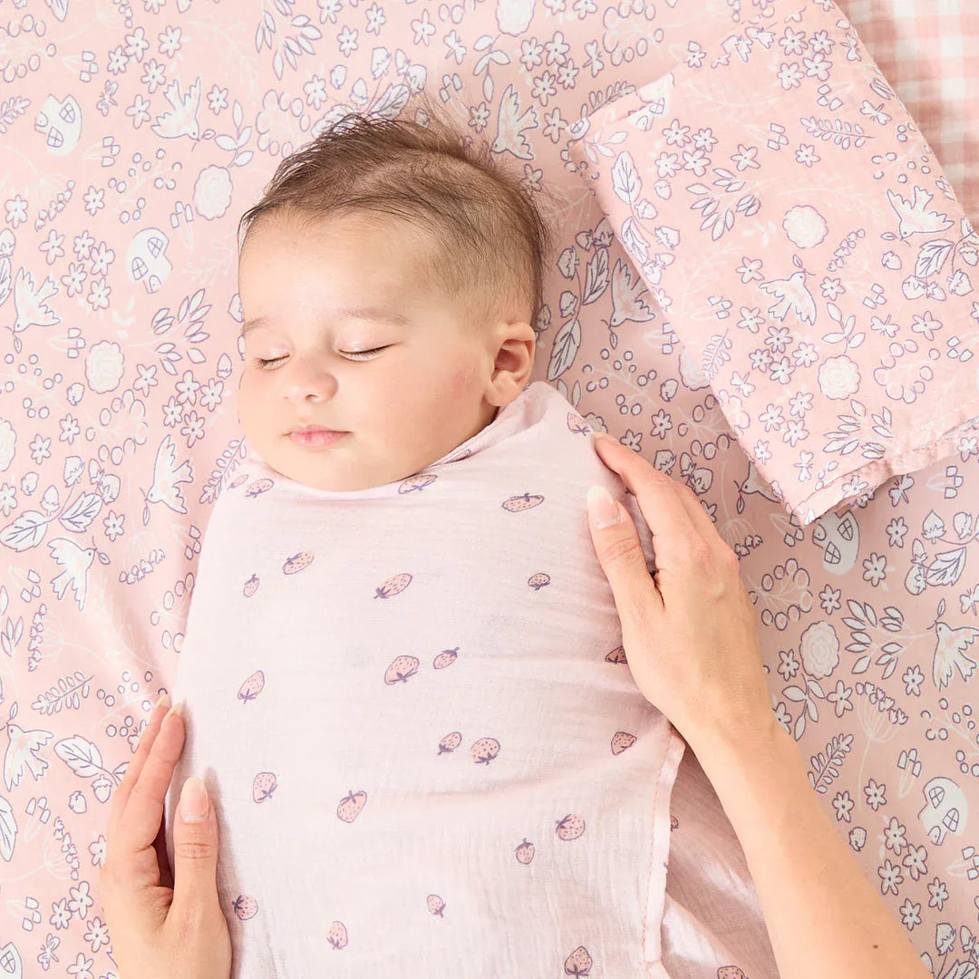 Tutti Bambini Muslin 3pk Swaddles Large - Tiny Tails