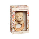 Disney Classic Pooh Always and Forever Wooden Ring Rattle