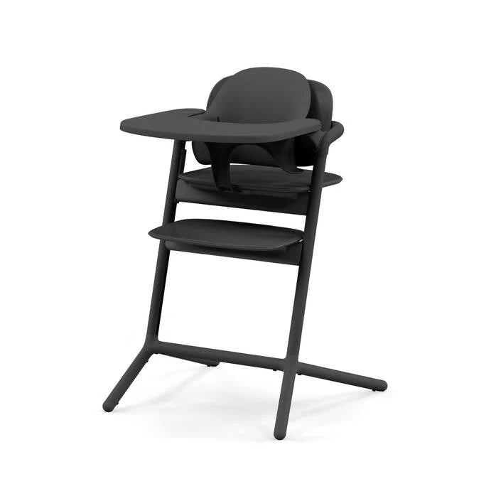 Cybex Lemo 4in1 Highchair Bundle - Stunning Black