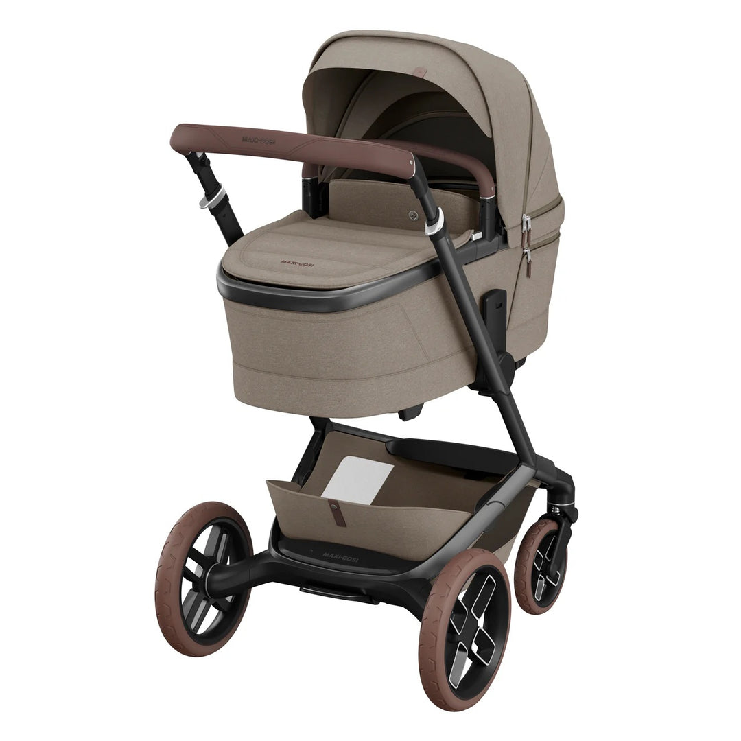 Maxi-Cosi Fame Pushchair & Carrycot - Twillic Truffle | Brown