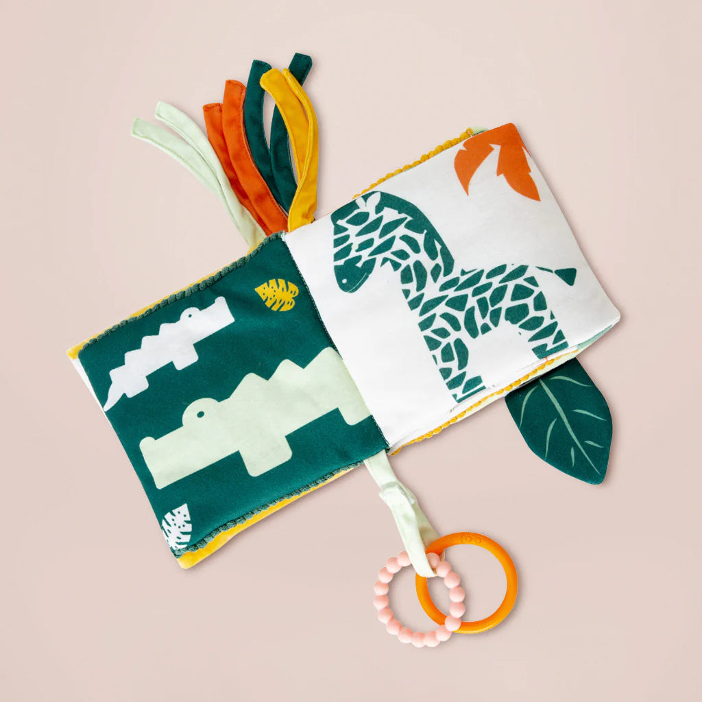 Little Big Friends 2in1 Soft Activity Book - Jungle