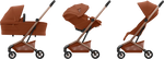Maxi-Cosi Fame Cabin Stroller + Carrycot - Copper Terra