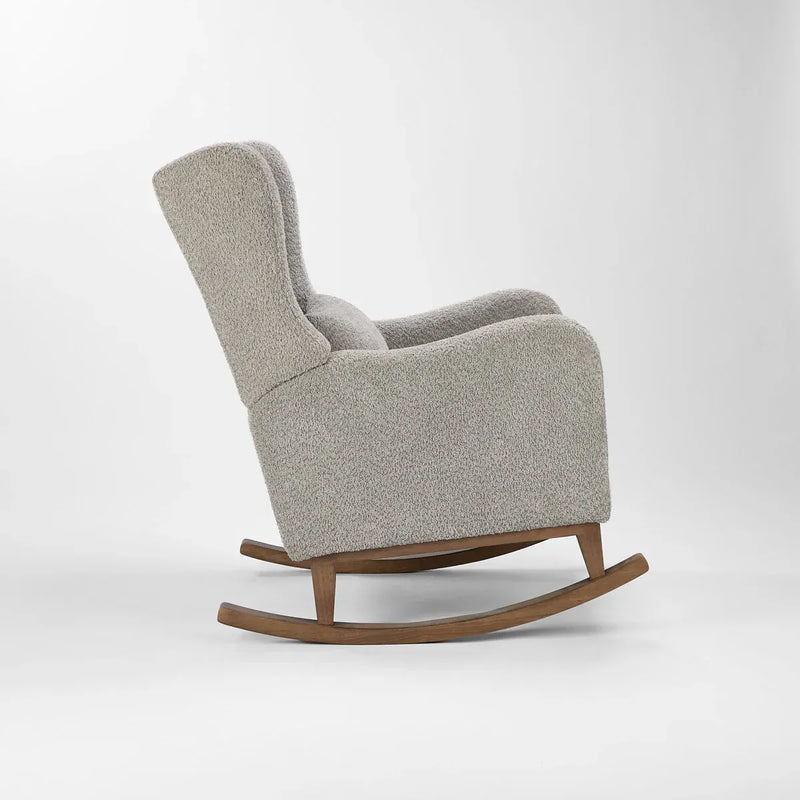 Tutti Bambini Harper Rocking Chair & Footstool - Cloud Grey