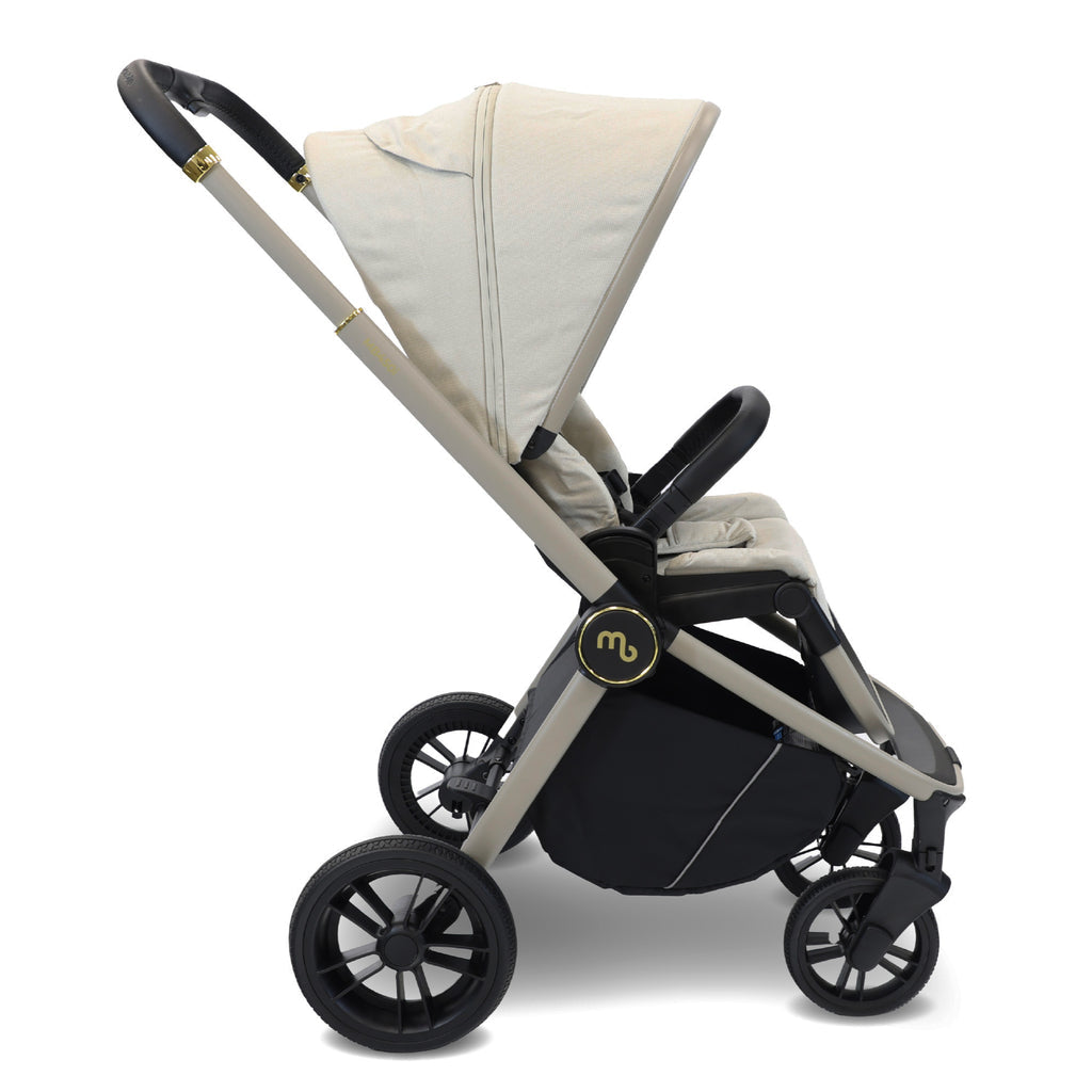 My Babiie MB450i 3-in-1 Travel System with Base - Ivory