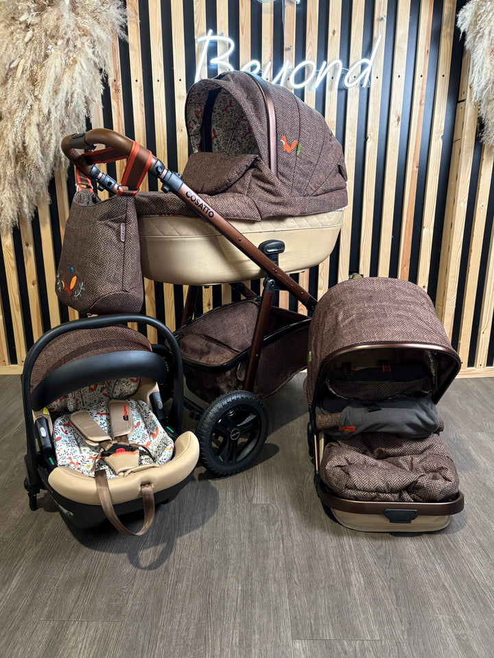 PRE LOVED Cosatto Wow Continental Travel System - Foxford Hall