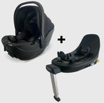 OPEN BOX My Babiie MBCS05 Rotating Infant Carrier Car Seat and Base - Black