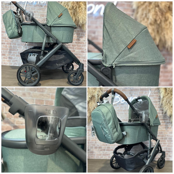 EX DISPLAY UPPABABY VISTA V2 AINR EDITION + Accessories & Mesa I Size Car Seat - GWEN