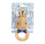 Peter Rabbit Signature Collection - Peter Wooden Ring Rattle