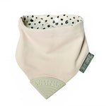 Cheeky Chompers Neckerchew Teething Dribble Bib - Leopard Spot