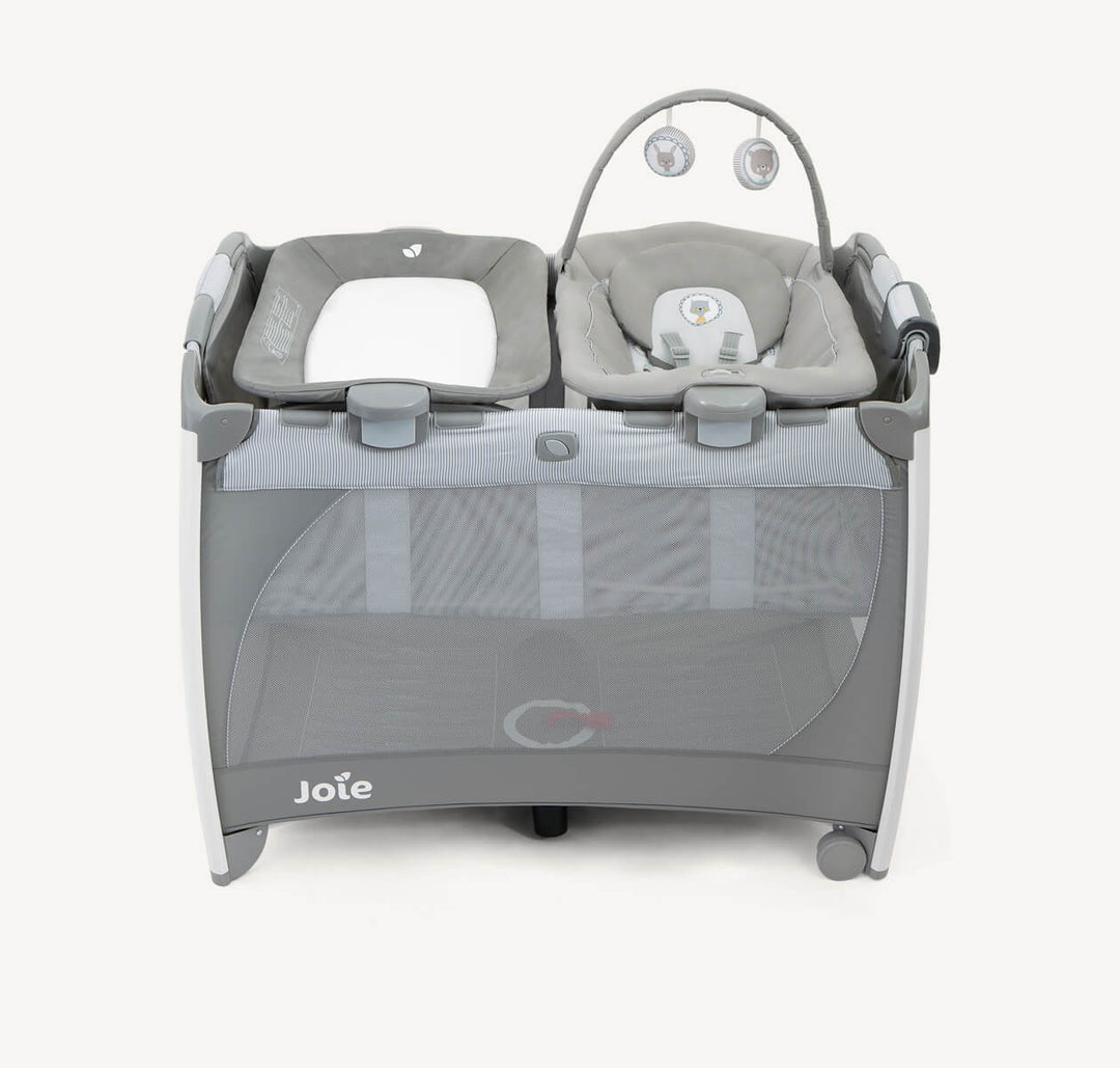 Joie Excursion Change & Bounce Travel Cot-Portrait