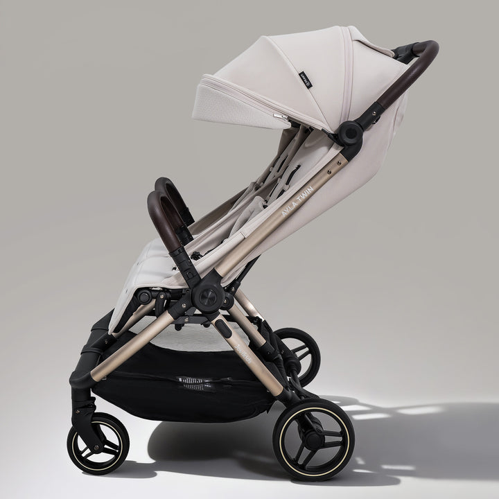 JoviKids Ayla Compact Twin Pushchair - Beige