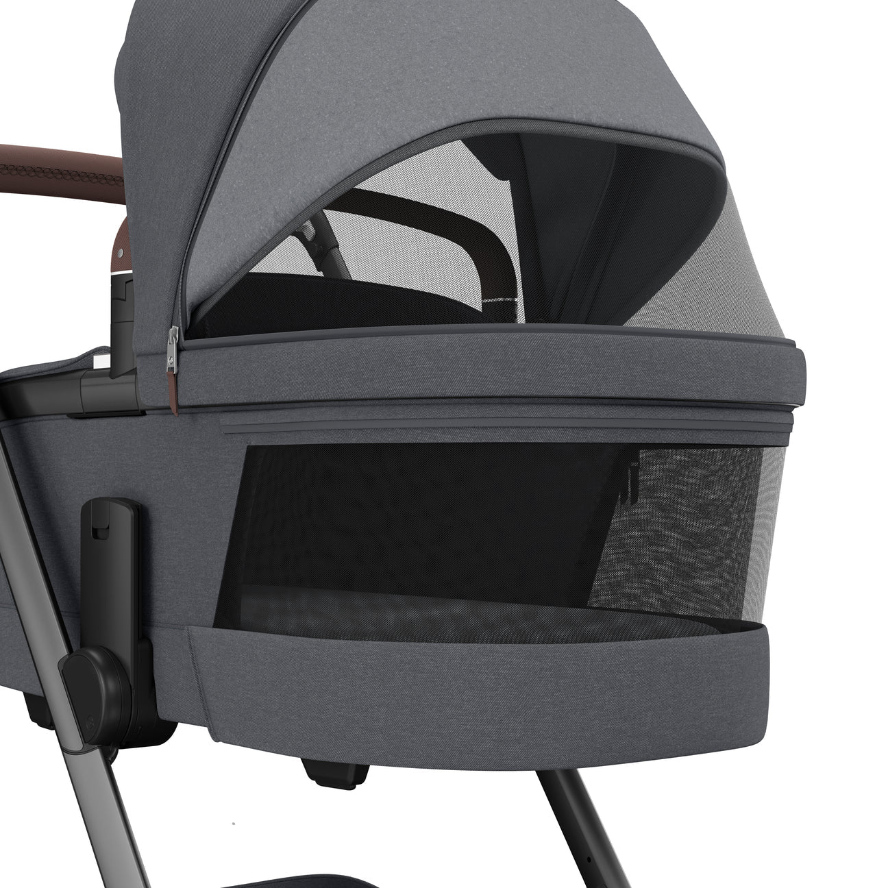 Maxi-Cosi Fame 6 Piece Travel System Bundle - Twillic Graphite/Brown