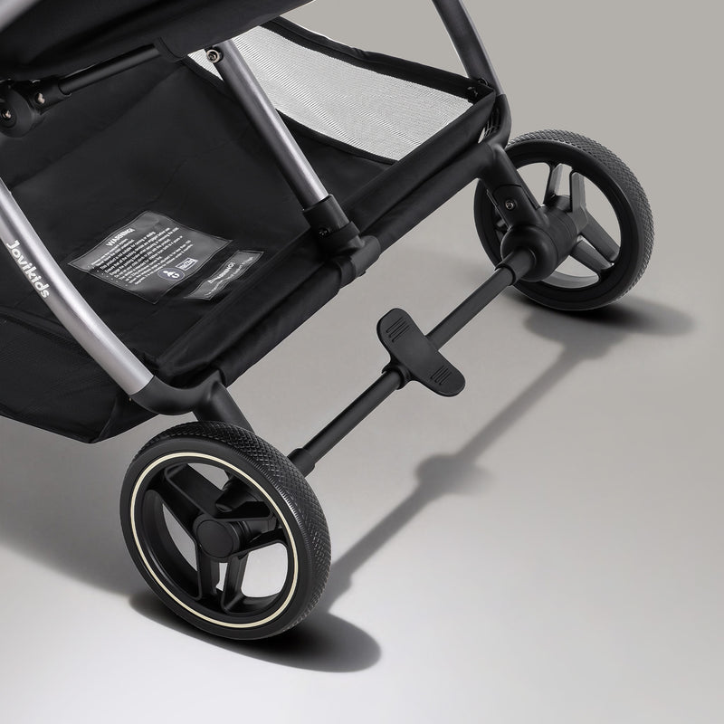 JoviKids Ayla Compact Twin Pushchair - Black