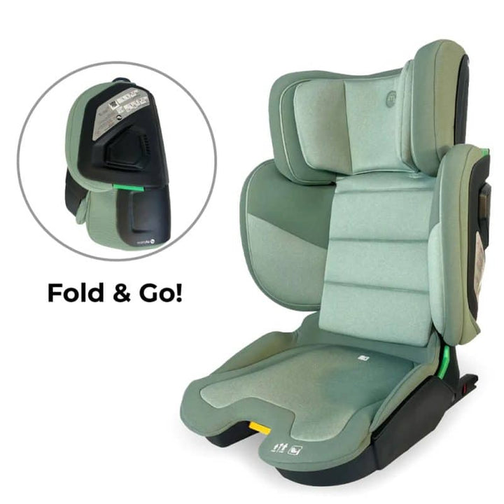 My Babiie Compact High Back Booster Car Seat – Green