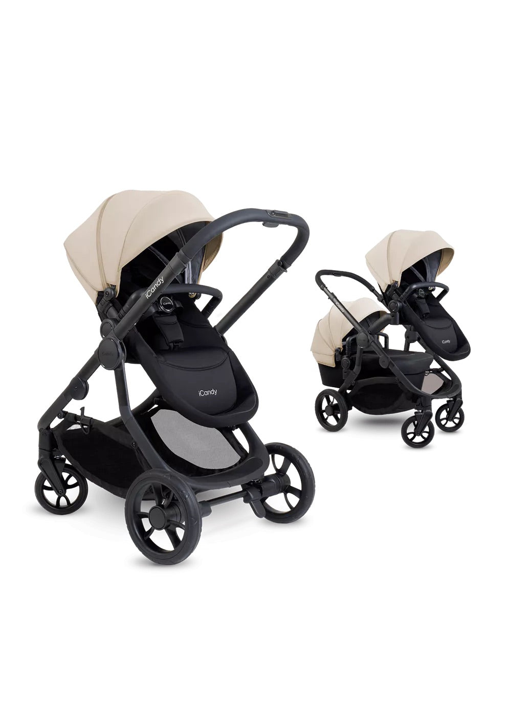 iCandy Orange 4 Double Pushchair - Latte