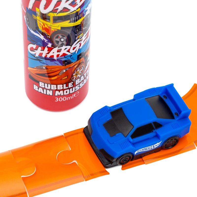 Hot Wheels Bath Stickers & Bubble Bath Set