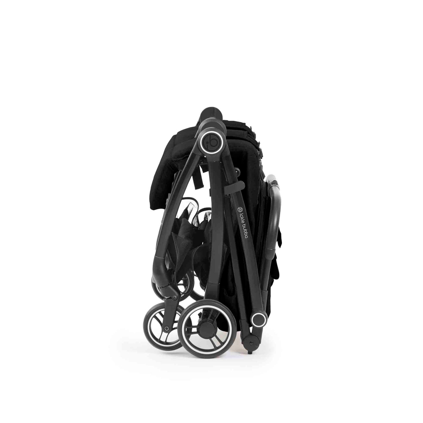 Ickle Bubba Aries Double Max Autofold Stroller - Black