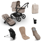 Bugaboo Fox 5 Renew Ultimate Pebble 360 Pro2 Bundle - Desert Taupe