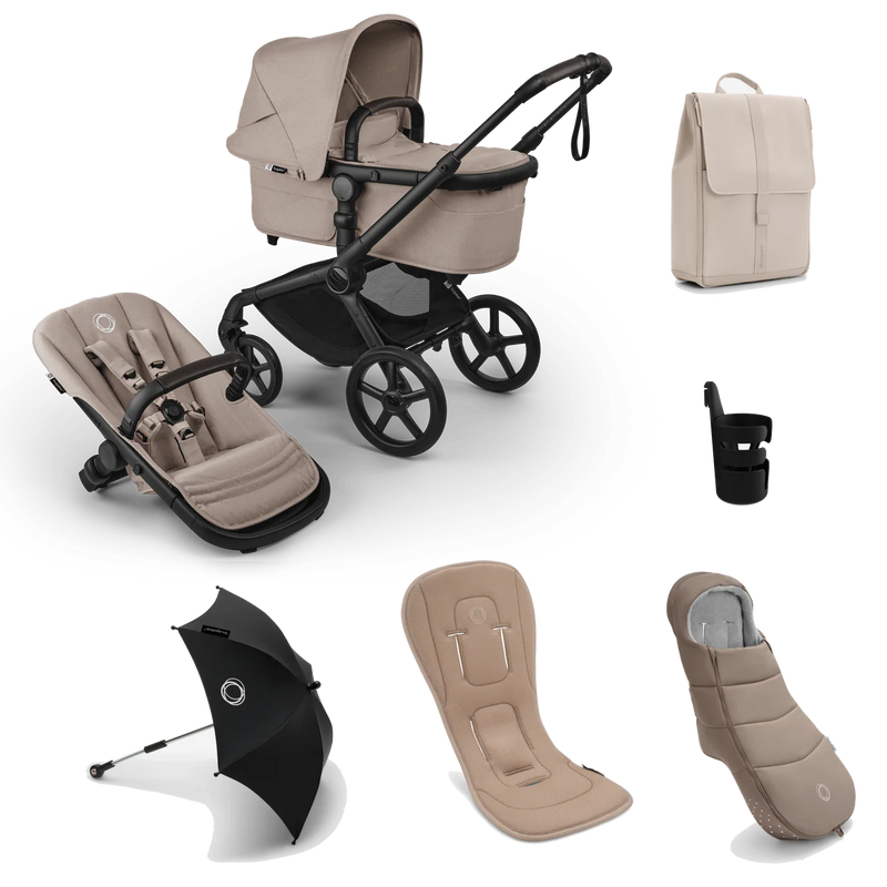 Bugaboo Fox 5 Renew Ultimate Pebble 360 Pro2 Bundle - Desert Taupe