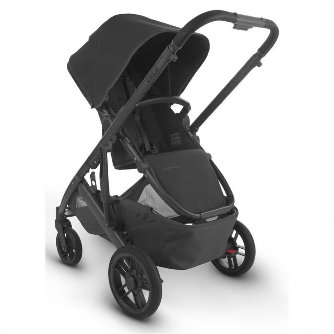 Uppababy Cruz V2 Pushchair + Carrycot + Mesa + Base i-Size Travel System - Jake Black