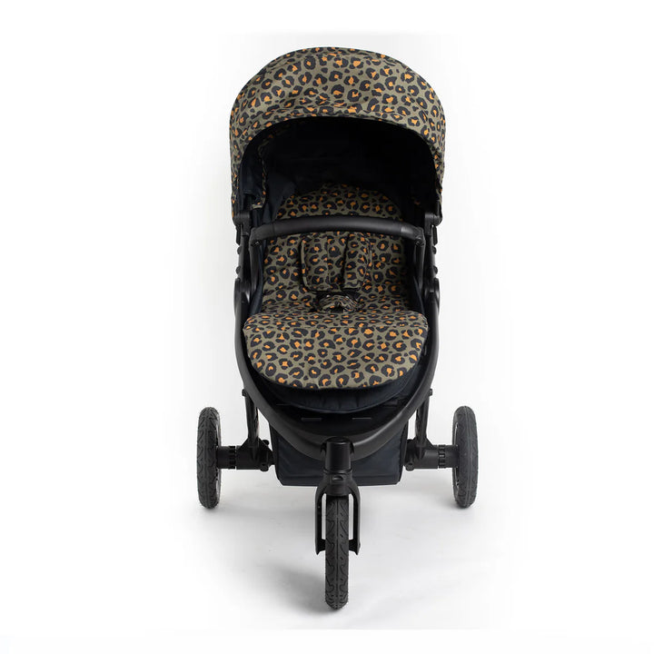 Roma Atlas all-terrain 3 Wheel Stroller - Khaki Leopard