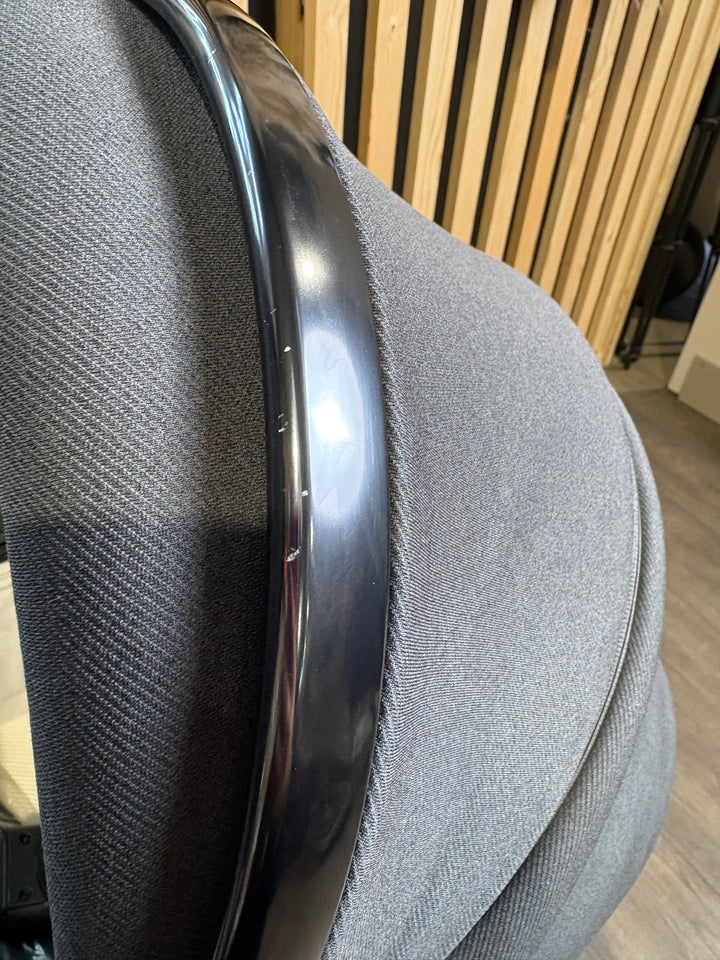 PRE LOVED iCandy Peach 7 Double Pushchair Bundle - Phantom/Dark Grey