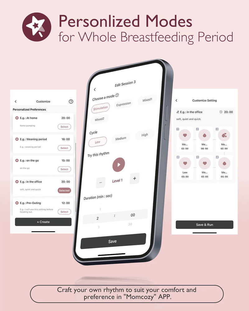 Momcozy M9 Single Hands Free Breast Pump