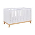 Babymore Mona Cot Bed – White