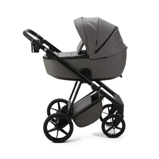 Mee-Go Milano Evo 4in1 All In One Travel System Inc Isofix Base - Slate Grey Leatherette