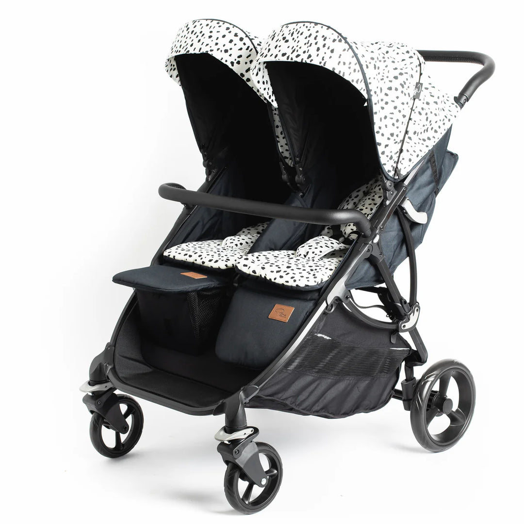 Roma Gemini Double Pushchair - Dalmation
