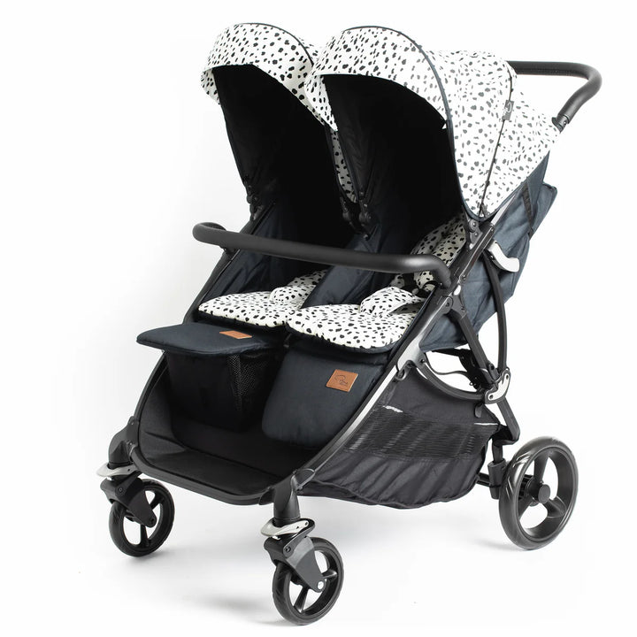 Roma Gemini Double Pushchair - Dalmation