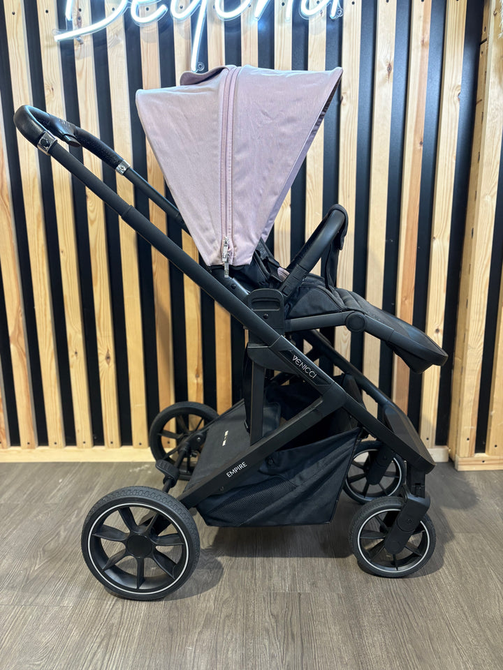 EX DISPLAY Venicci Empire Parent & World-Facing Pushchair - Silk Pink