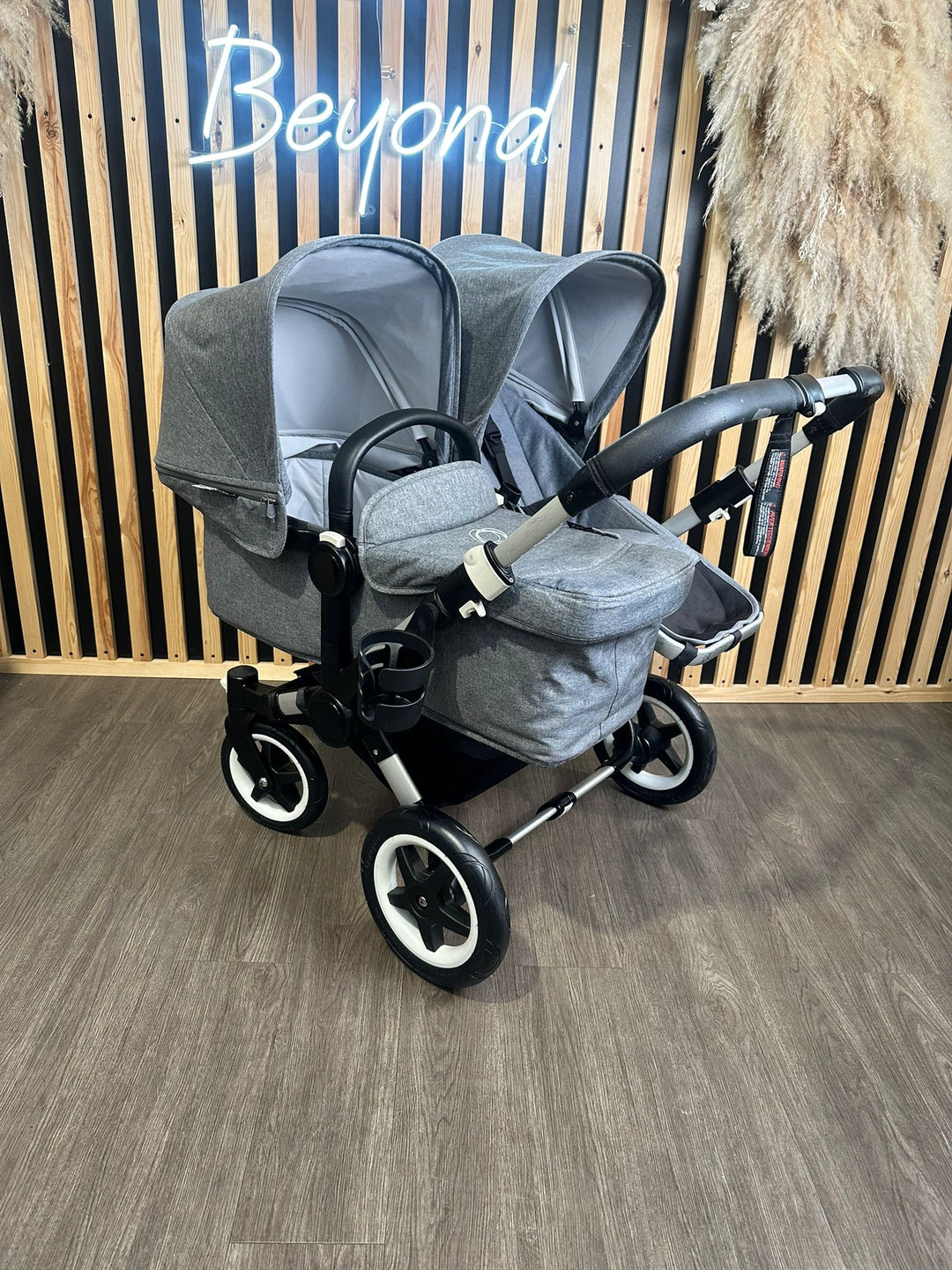 PRE LOVED Bugaboo Donkey 2 Duo - Grey Melange