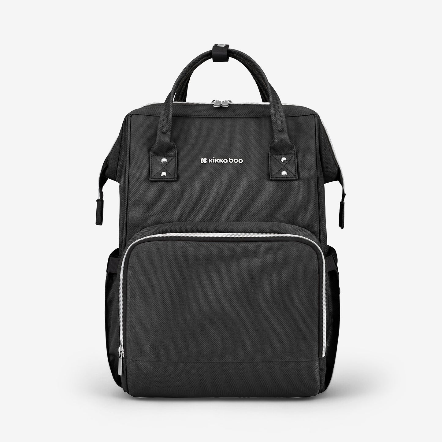 Kikkaboo Siena Mama Changing Backpack - Black/Silver